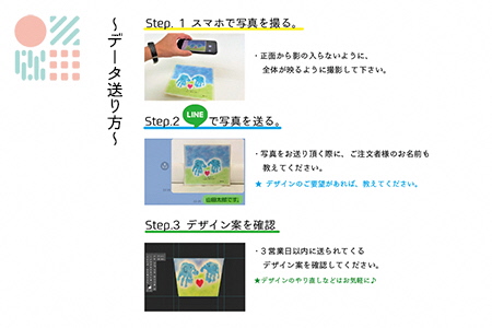 【簡単】子供の絵で作る丹後ちりめんふらっとポーチ　サイズ：約26㎝×20㎝ 雑貨 小物入れ 収納 ポーチ ハンドバック オーダーメイド ちりめん 思い出 贈り物 プレゼント オリジナル