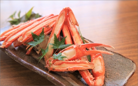 【特選】日本海産紅ズワイガニ（かに鍋、焼きガニ用加工済） かに
