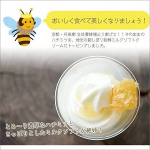 京都・丹後産 限定スペシャル巣蜜ソフトクリーム(120ml×5個入)