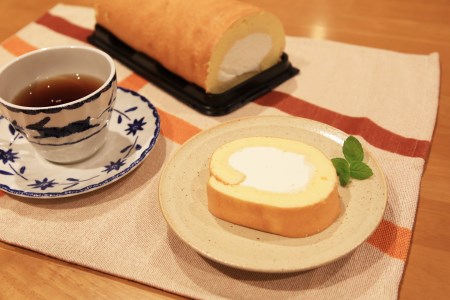 【ロールケーキ】京都／丹後のロールケーキ「丹後ちりめんロール　翁乃塩」　～織物のまち―丹後ちりめん（シルク）の柔らかさを目指したロールケーキ～