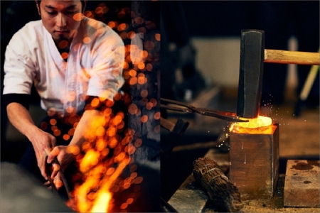 京都＜京丹後＞伝統工芸体験／日本刀鑑賞 鍛冶場見学ツアー1時間プラン　刀鍛冶・体験プラン・見学プラン・日本刀製作