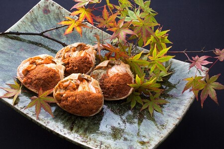 【間人 炭平旅館の味】セイコ蟹のむき身甲羅盛り　3個セット【2026年発送】 蟹