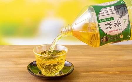 030D34【3ヵ月定期便】お茶屋さんの緑茶・烏龍茶セット　2Lペットボトル×12本