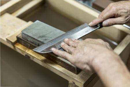 【京都 食道具竹上】 かんたん調理用2点セット （ペティ&まな板 万能使い用 全鋼タイプ）