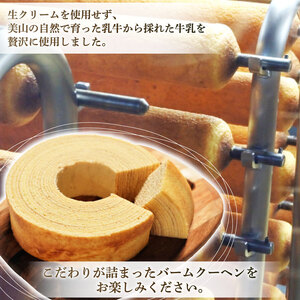 美山牛乳使用バームクーヘン カット8個 お菓子 バウムクーヘン スイーツ 京都府 南丹市