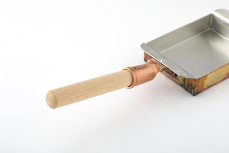 京都 食道具竹上】 銅の卵焼き鍋 （1人前用）食道具竹上 銅 銅鍋 日本