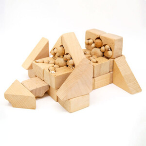 【知育積み木】パズルと積み木で想像力を育む木のおもちゃ 知育玩具 木の積木 木のパズル 想像力 幼児教育 プレゼント おしゃれ 出産祝い 贈答 安心 安全 きょうだい 遊べる つみき 積木   003-20