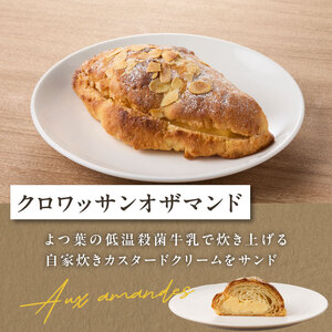 クロワッサン食べ比べ3種セット（クロワッサン2個・クロワッサンオザマンド2個・ショコラ・オザマンド2個）065-14
