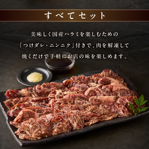 「京都人気焼肉店」貴重!肉汁溢れる 国産牛ハラミ 750g 093-44| ハラミ