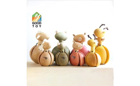 口に入れられるおもちゃ 親子 木の動物ガラガラ グッドトイ受賞 赤ちゃんに安心安全 京都府木津川市 ふるさと納税サイト ふるなび