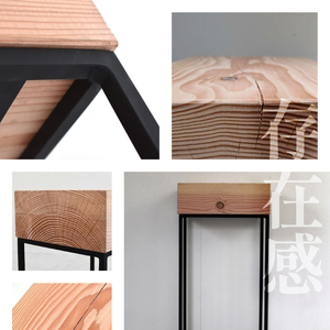 HITTITEの天板が分厚いシリーズ "The High" コンソールテーブル インテリア テーブル コンソールテーブル フラワースタンド 無垢材 ヒッタイト　063-03