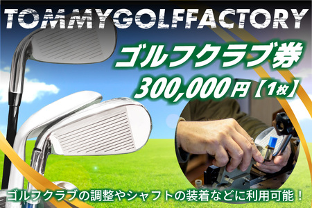 ＜京都 木津川＞ゴルフクラブ券(300,000円)(ゴルフクラブの調整やシャフトの装着などに利用可能) ゴルフクラブの調整 シャフトの装着 ゴルフ ゴルフクラブ シャフト 調整 装着 クラブ制作 リシャフト　052-07