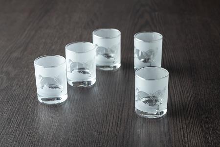 ショットグラス サンドブラスト加工 すりガラス 135 京都府井手町 ふるさと納税サイト ふるなび