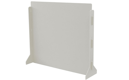 卓上簡易パーテーション（白）4set入り 雑貨 日用品 福祉用品 防災グッズ 防災用品 セット