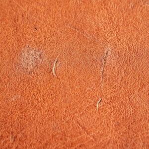 一度触ると手放せない!天然鹿革100% のレザーブックカバー　黄色【1453280】