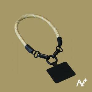 loops(ベージュ)普段使いのスマホ、キャンプや登山などのアウトドアでも大活躍のマルチストラップ【1582415】