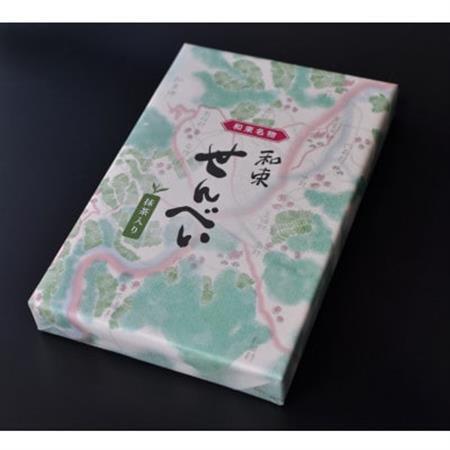 和束名物　抹茶入り和束せんべい【1607365】