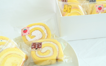 丹波の味覚のロールケーキ4種 10個セット [013GB001]