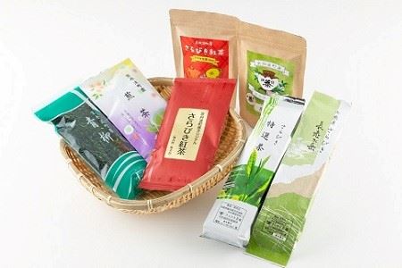 京丹波町産の在来種茶葉「さらびき茶」の詰め合わせ [010SA006]