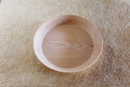 京丹波産ヒノキのお皿　[020TK001]