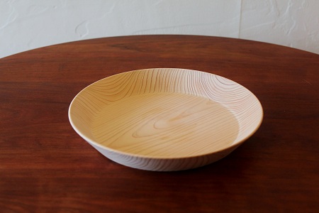 京丹波産ヒノキのお皿　[020TK001]