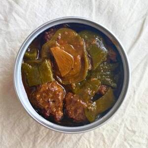 tangobar　鹿肉と万願寺のみそ煮込みバーグ-旅するごちそう缶-　 86g×3缶　ジビエを気軽に_惣菜・加工品 肉 缶詰・瓶詰 _【1553018】