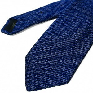【手織りネクタイ】丹後ブルー　kuska fabricのフレスコタイ 贈り物、父の日等にも【1080333】