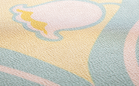 正絹縮緬友禅風呂敷 すずらん_装飾品・工芸品  鞄・バッグ かばん カバン_【1104283】