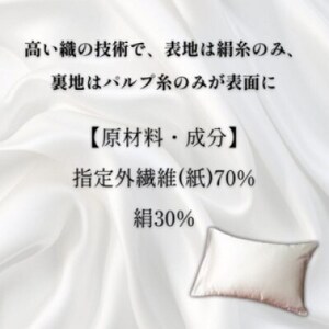 洗える抗菌シルク和紙 枕カバー 2枚セット【宮眞】肌にやさしい、美容・ヘアケアにぴったり【1668938】