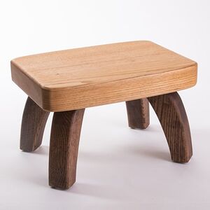 栗のミニスツール　職人手作りの温かみのあるインテリア・家具　【クラフト樺】【1365768】