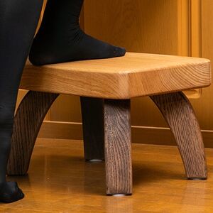 栗のミニスツール　職人手作りの温かみのあるインテリア・家具　【クラフト樺】【1365768】