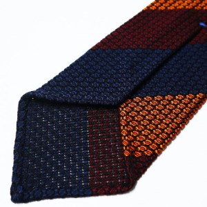 kuska fabricのエグゼクティブガルザタイ【No.5】世界でも稀な手織りネクタイ【1254566】