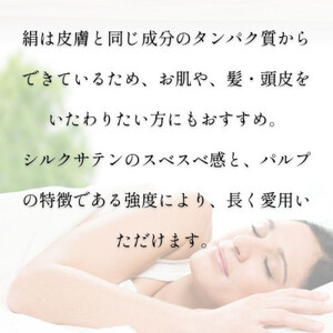 洗える抗菌シルク和紙 枕カバー  1枚　肌にやさしい、美容・ヘアケアにぴったり 【高島屋選定品】_雑貨・日用品  寝具 _【1306126】