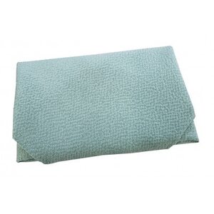 正絹ちりめん台付ふくさ(水色)　シルク100%　冠婚葬祭に便利な日本製袱紗　結婚式、法事・葬式に_装飾品・工芸品  服飾小物 _【1421975】