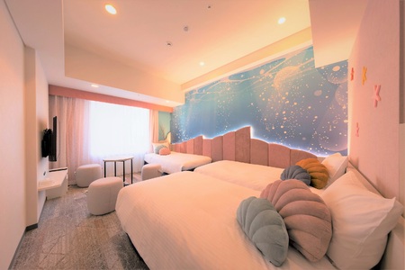 【高島屋選定品】＜ホテル京阪ユニバーサル・タワー＞平休日1泊食事なし ペア宿泊券《スタンダードルーム》_OS010-0037