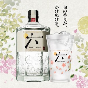 ROKU GIN プレミアムジン　700ml 2本セット 送料無料・ジン飲み比べセット】サントリー クラフト ジン 六