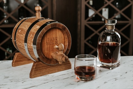 LocoLoco 】【 8月中旬より発送予定 】家庭用熟成ミニ樽（1L）_OS115