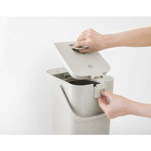 早沸きポット 1.2L アッシュホワイト ポット_OS155-0026