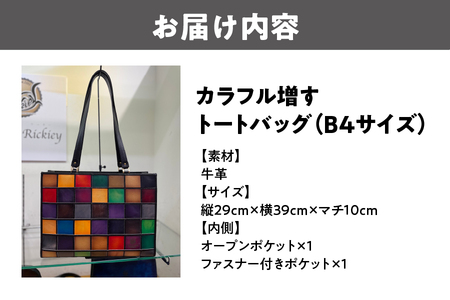 カラフル増すトートバッグ(B4サイズ)_OS194-0001