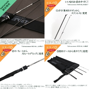 ガイドポスト LHR-56 ルアーフィッシング用ロッド_OS226-0045