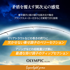 Superlight game SLGS-574UL-HS 釣り用ロッド_OS226-0050