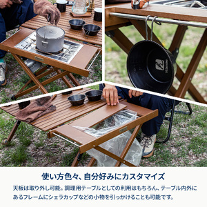 【 Hilander(ハイランダー) 】ジョイントサイドテーブル2 ナチュラル_OS226-0084