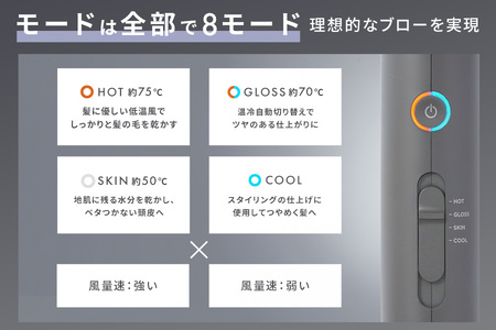 【ドライヤー】SALONIA スムースシャインドライヤー_OS225-0012