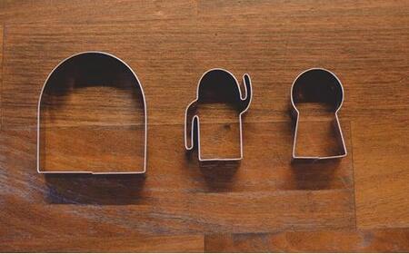 Cafe SATO「古墳&ハニワクッキー」クラフト20枚入