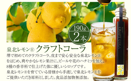 泉北レモン(R)クラフトコーラ 2本セット