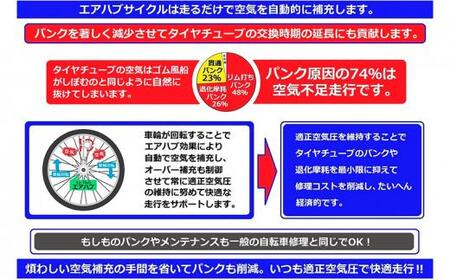 自動空気補充サイクル　イベリス 6S エアハブオートライト 26インチ【マットソフトカーキ】