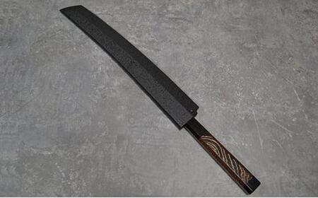 青木刃物製作所「銀三先丸正夫」斬月 ヌリサヤピン付き 300mm