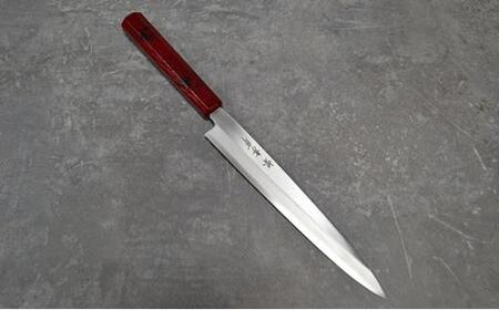 青木刃物製作所「なないろ」正夫 赤べっ甲 210mm 10,920円