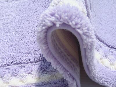 【ラベンダー】ボルガキッチンマット小 約45cm×約120cm