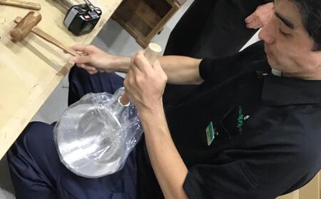 堺刀司平底アルミ雪平鍋 24cm